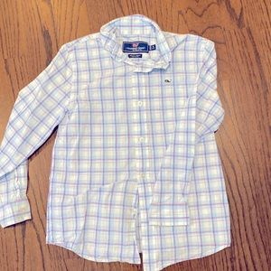 Vineyard vines boys button down size small 8-10